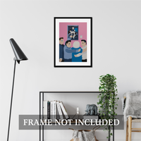 MRS. DEVITO EXHIBITS HER WORK Giclée Print