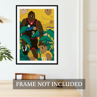 STEP OVER Giclée Print